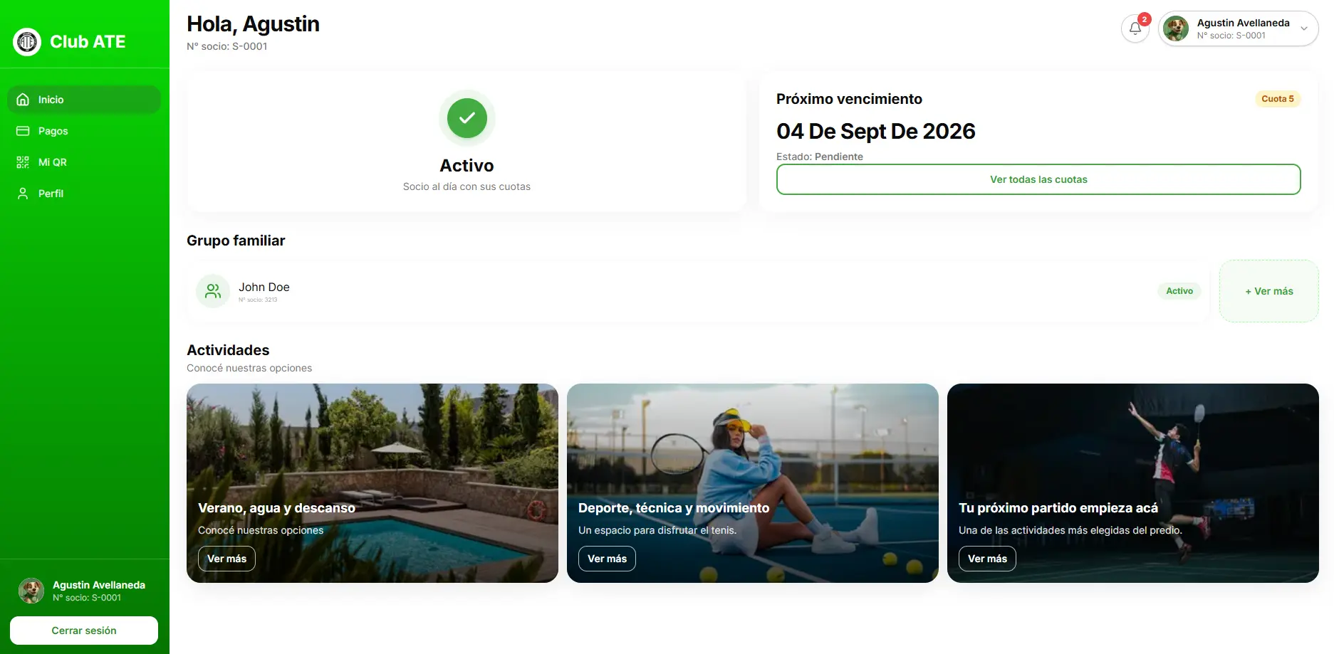 ATE — Membership Management Platform